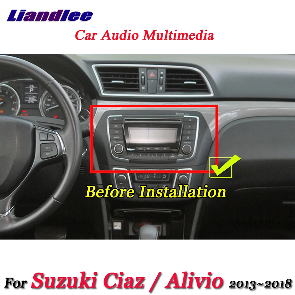 

Liandlee Car Android System For Suzuki Ciaz / Alivio 2013~2018 Stereo Radio Video Wifi GPS Map Navi Navigation Multimedia No DVD