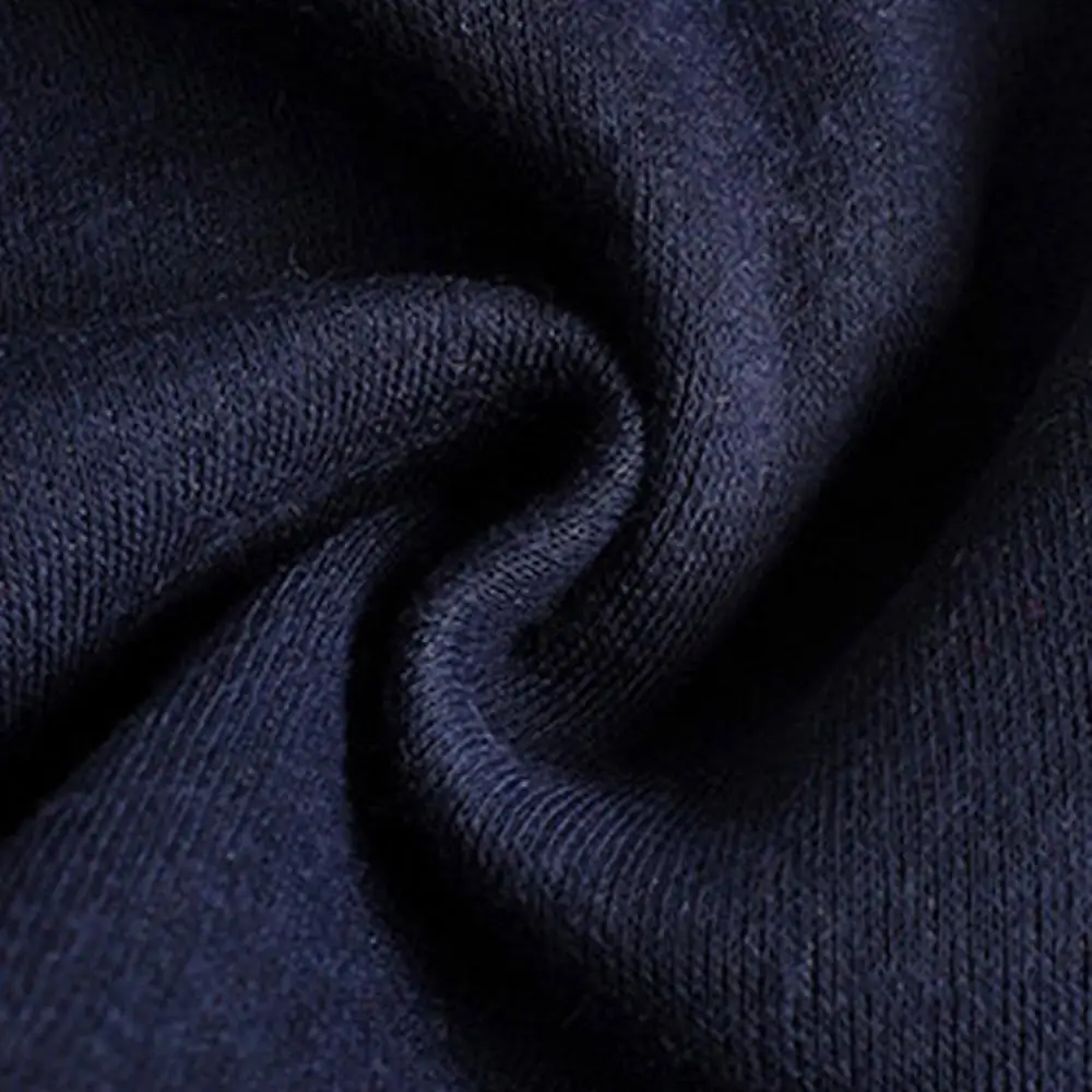 Мужское повседневное термобелье со средним воротником чистый цвет костюм