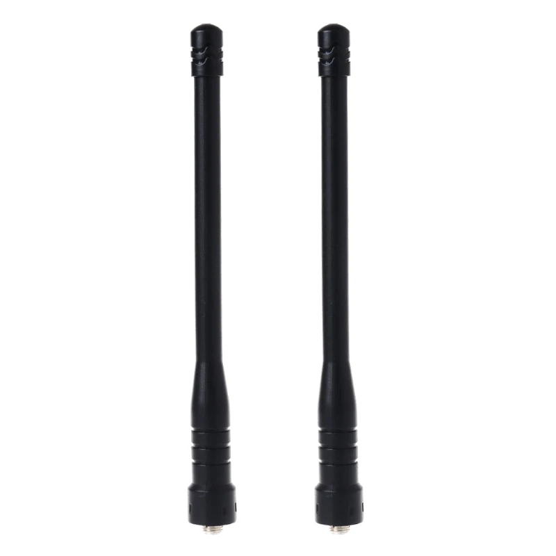 

2Pcs SMA-Female 430Mhz UHF Telescopic Gain Antenna for Baofeng UV-5R 888s 777s