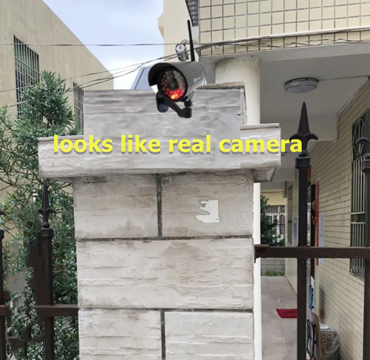 Муляж поддельных камер безопасности Водонепроницаемая Wi-Fi камера наружная