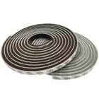 Самоклеящаяся уплотнительная мягкая ветрозащитная щетка для дома, двери, окна, звукоизоляционная полоса, прокладка, 5 м