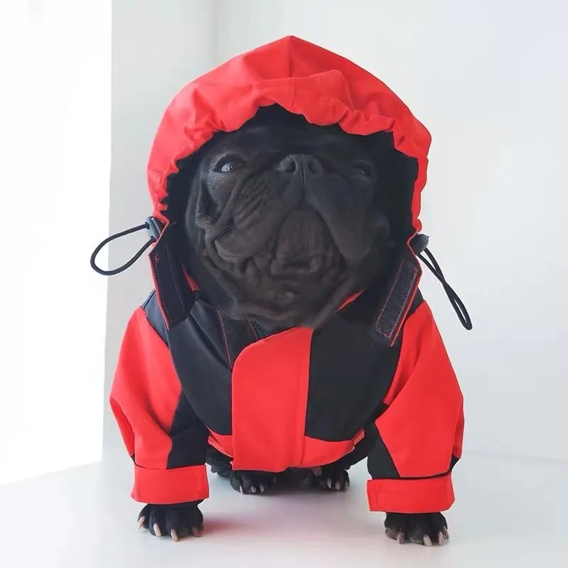 Куртка пуховик с капюшоном для маленьких и средних собак YHC23|Пальто куртки собак|