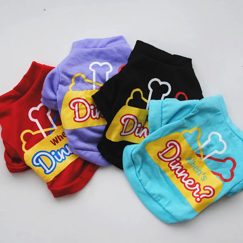 Модный хлопковый жилет для кошек и собак удобные дышащие товары домашних