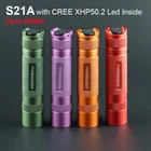 Конвой S21A Cree XHP50.2 Linterna фонарик S2 + плюс 21700 версия самая мощная светодиодная вспышка светильник Фонарь Кемпинг Фонари Портативный флэш-светильник