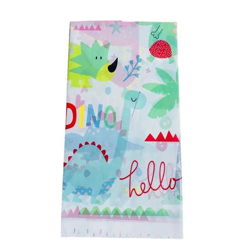 Дино вечерние поставки динозавр шары одноразовая посуда день рождения детей