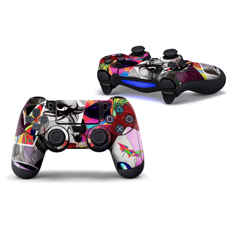 Индивидуальная Виниловая наклейка для sony Playstation 4 контроллер Защитная крышка наклейка для PS4 Геймпад наклейка аксессуары