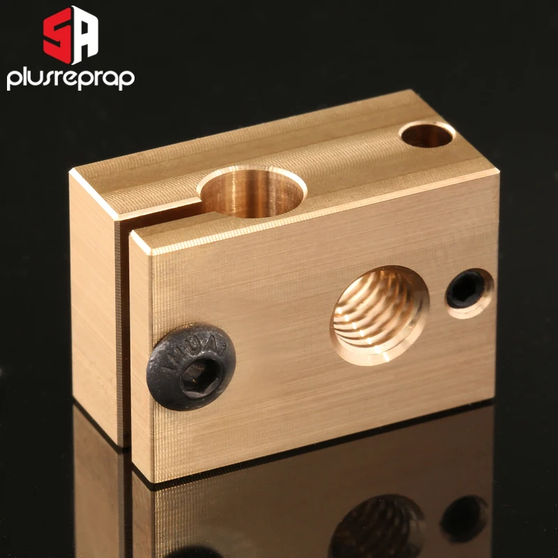 Медный латунный нагревательный блок для 3D принтера V6 J-head Hotend насадки подходят