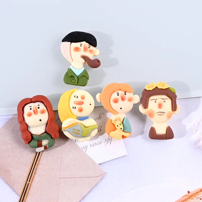 

Cartoon Phone Accessories Barrettes DIY Material Cream Glue Resin Figurine Craft Miniature Dollhouse Home Decoration