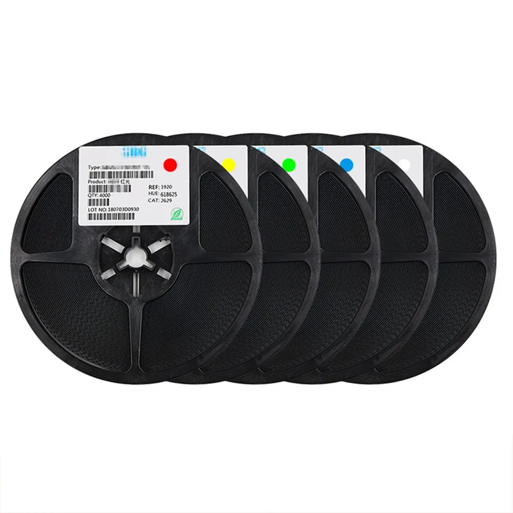 

Полный набор катушек для светодиодов 1206 0805 0603 SMD, набор светодиодов зеленого/Красного/белого/синего/желтого/оранжевого цвета, светоизлучающие