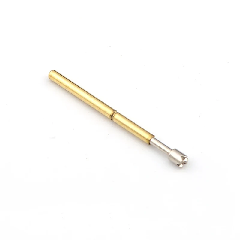 

Hot Sale 100PCS/package P75-Q2 Four-tooth Plum Blossom Head Spring Test Probe Diameter 1.02mm PCB Test Pin