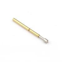 hot sale 100pcspackage p75 q2 four tooth plum blossom head spring test probe diameter 1 02mm pcb test pin