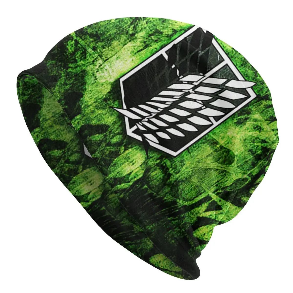 

Attack On Titan Cap Japan Anime Fashion Autumn Winter Outdoor Skullies Beanies Hat Unisex Female Spring Warm Bonnet Knit Hat