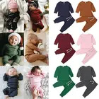 Пижама с длинным рукавом для маленьких мальчиков и девочек