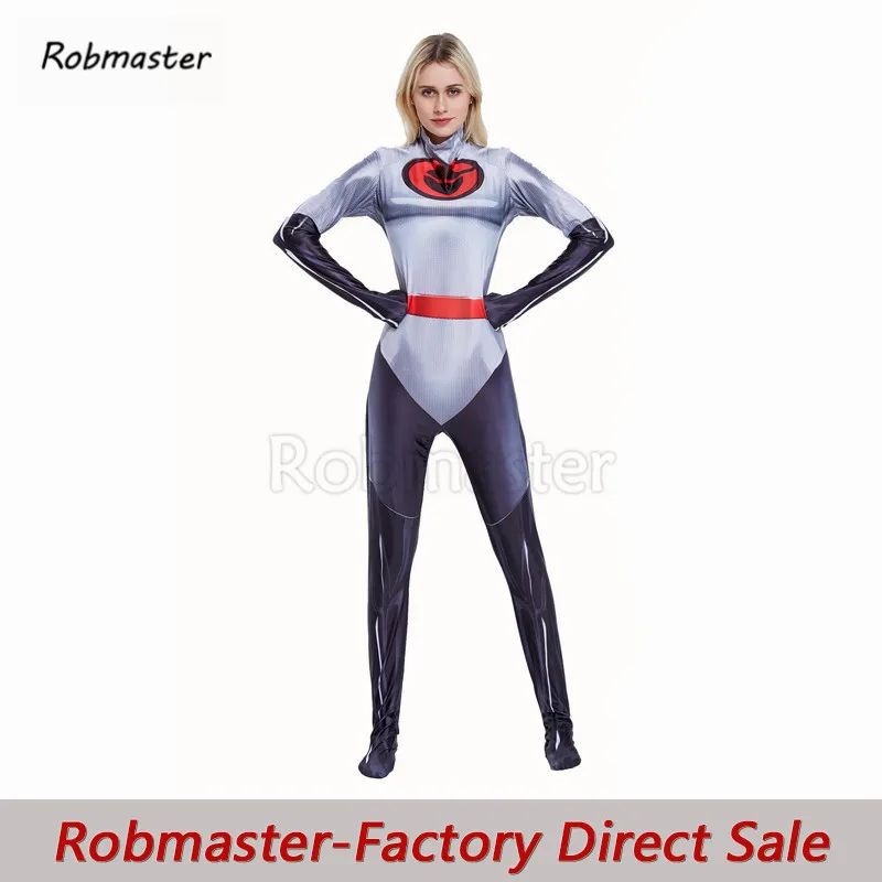 Новое поступление костюм Суперсемейка 2 из спандекса с 3D принтом Зентаи Хелен