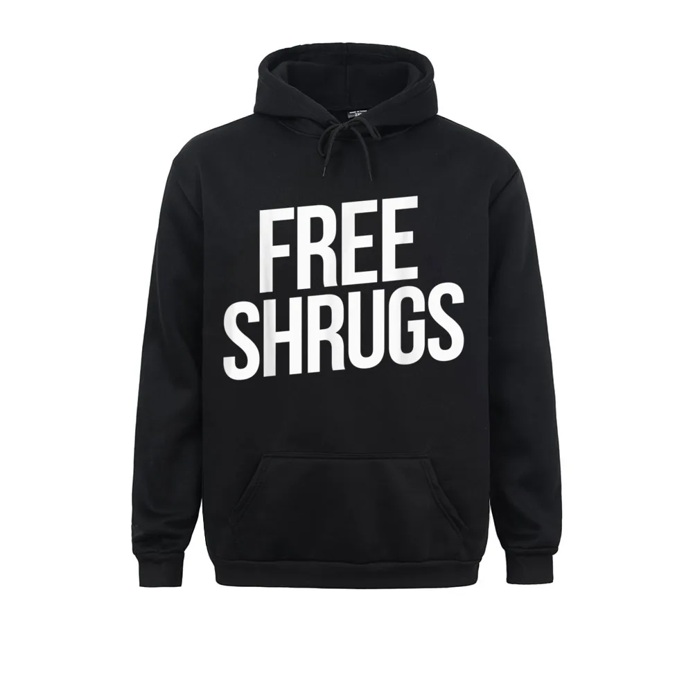 

Free Shrugs Funny Free Hugs Parody Sweatshirts April FOOL DAY Simple Style Hoodies Long Sleeve Coupons Clothes Women Men