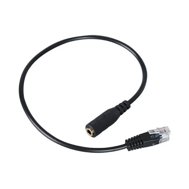 Адаптер для телефона с двумя/одинарными экранами 3 5 мм на RJ9|cable pc|pc cableadapter cable |