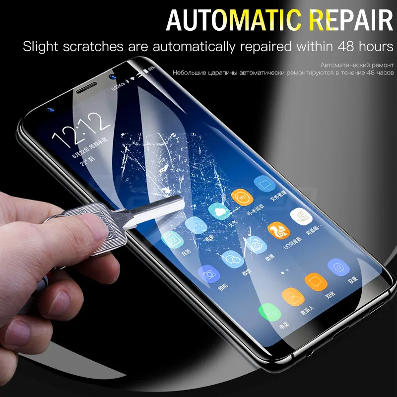 

3-1Pcs 40D Screen Protector For Samsung Galaxy Note10 S9 S8 S10 S20 Plus S10e Full Cover For Samsung Note 8 9 Soft Film