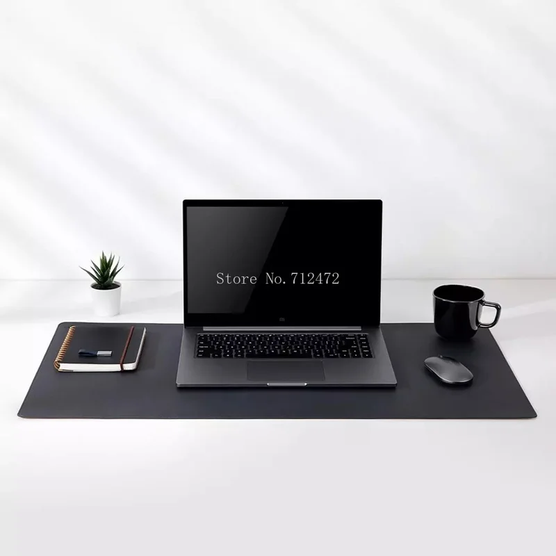 

Super Large Double-material Mouse Pad Oversized PU Leather Soft Waterproof Natural Oak Mat Computer Desktop Pad