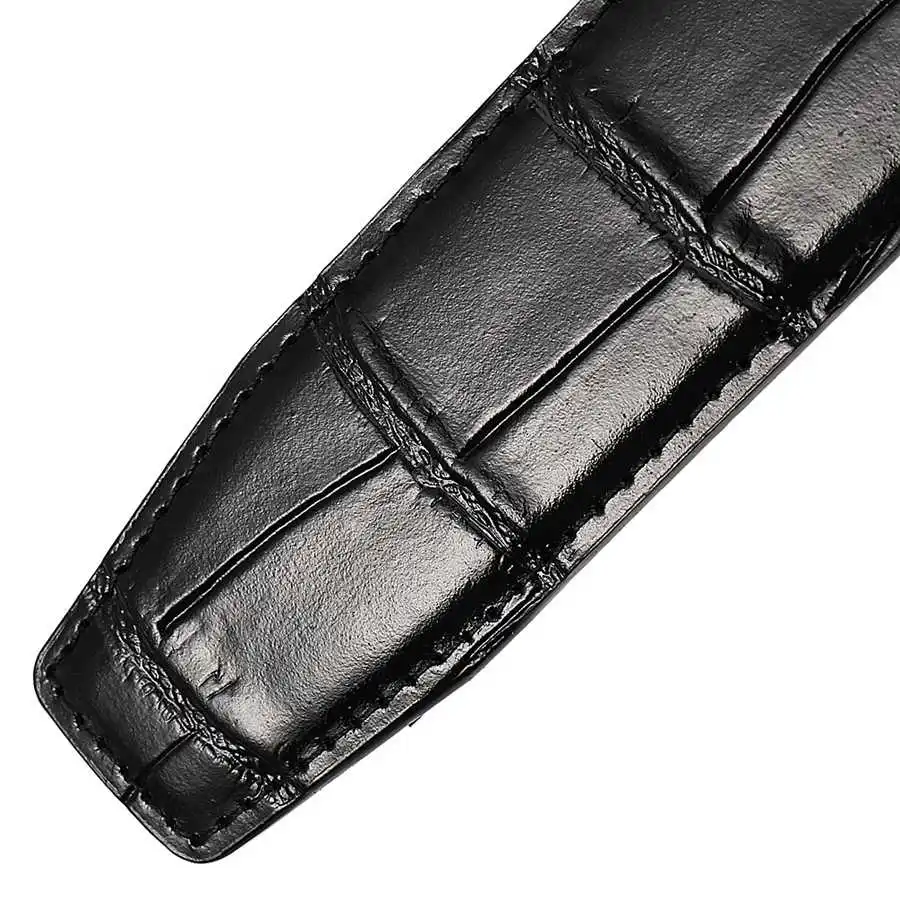 

Men's Genuine Leather Belt Stainless Steel Buckle Ratchet Belt Men Automatic Buckle Belt Brand Male Waistband 35mm