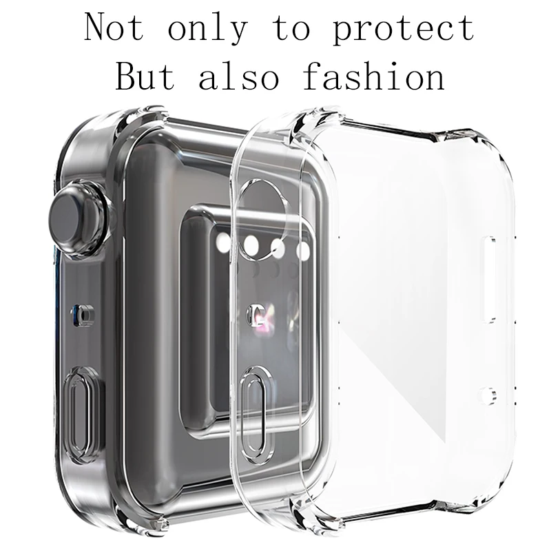 

Newest Soft TPU protection watch case for Xiaomi Smart watch accessories Protector Shell For Xiao mi Watch All models trendy