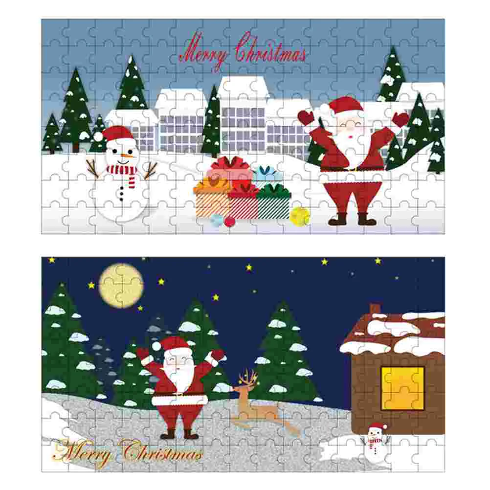 

2pcs DIY Puzzle Funny Kids Intelligence Early Education Puzzle Toys