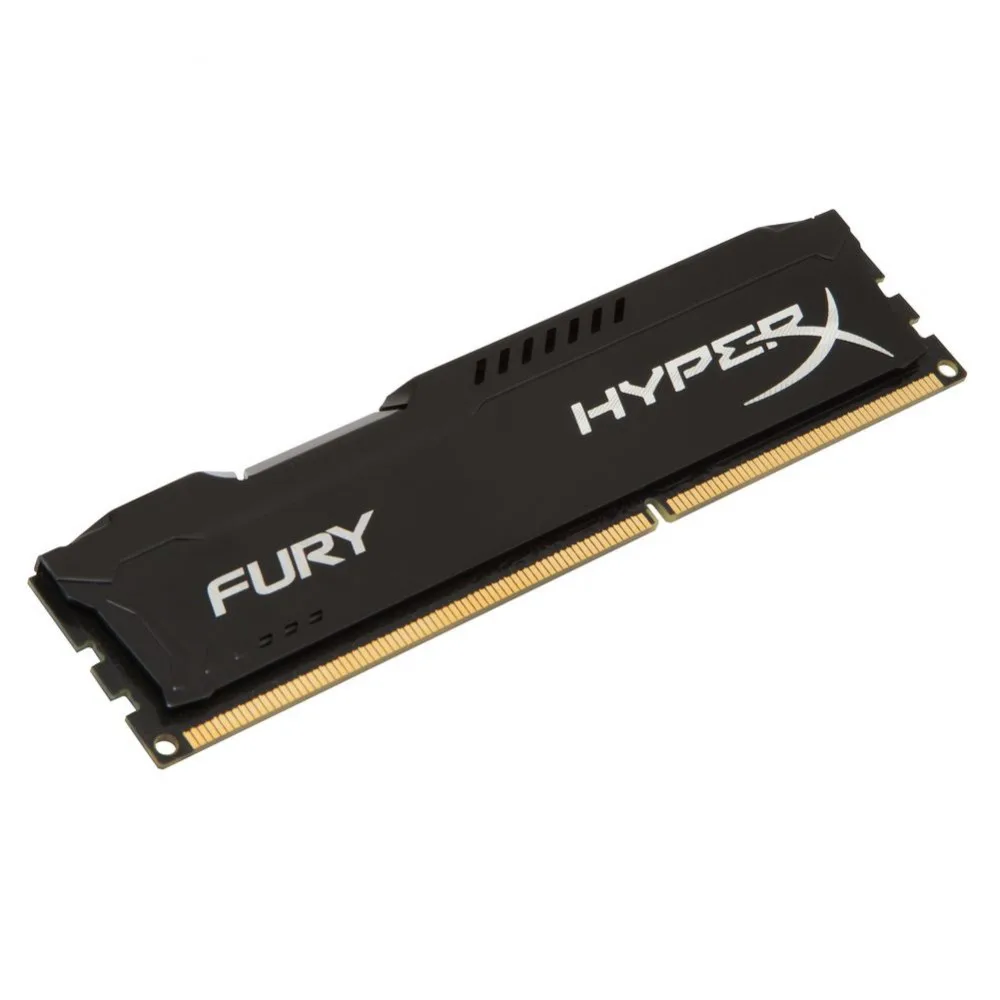Модуль памяти DDR3 DIMM 4Гб 1600MHz CL10 Kingston HyperX FURY Black|Оперативная память| |