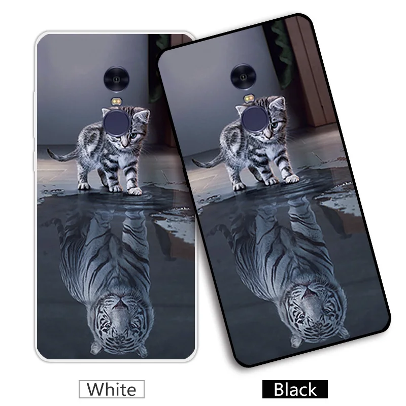Для Funda Xiaomi Redmi Note 4 Мягкий ТПУ мобильный телефон текстура задняя крышка