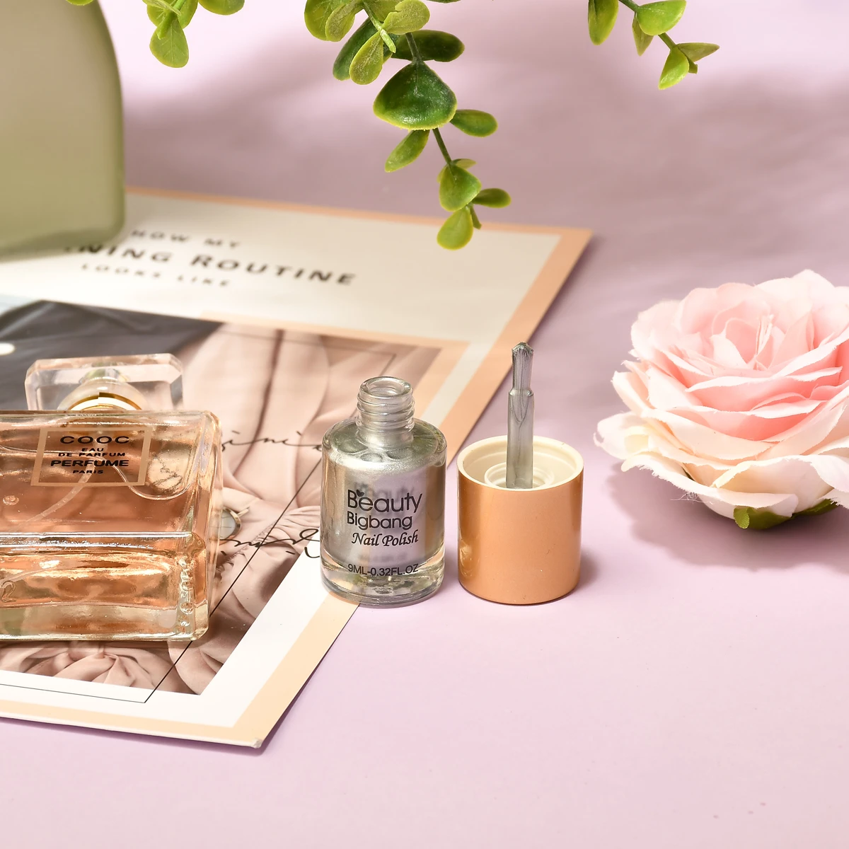 Beautybigbang 9 мл зеркальный эффект лак для ногтей металлический лак стойкий зеленый цвет Набор лаков для ногтей аксессуары для ногтей инструмент