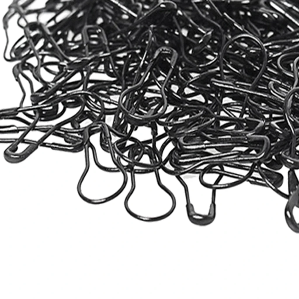 1000 шт. светодиодные лампы булавки металл черный Безопасность тыквенные кальян