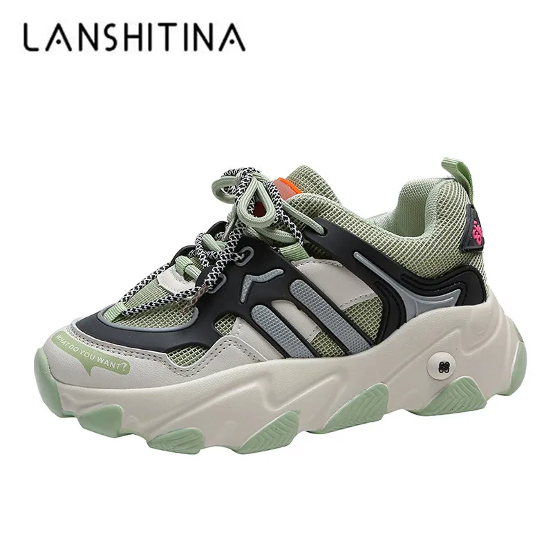 

Chunky Shoes Women 2020 Sneakers Women Fashion Luxury Breathable Casual Platform Vulcanized Shoes Baskets Femme Zapatillas Mujer