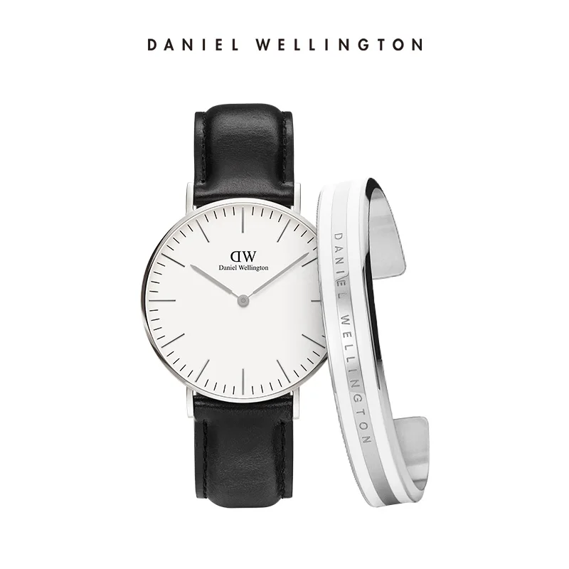 

Luxury Daniel-Wellington- Quartz Wrist Women Watches Silver Bracelet Ladies Watch Stainless Steel Clock Casual Waterproof Watch