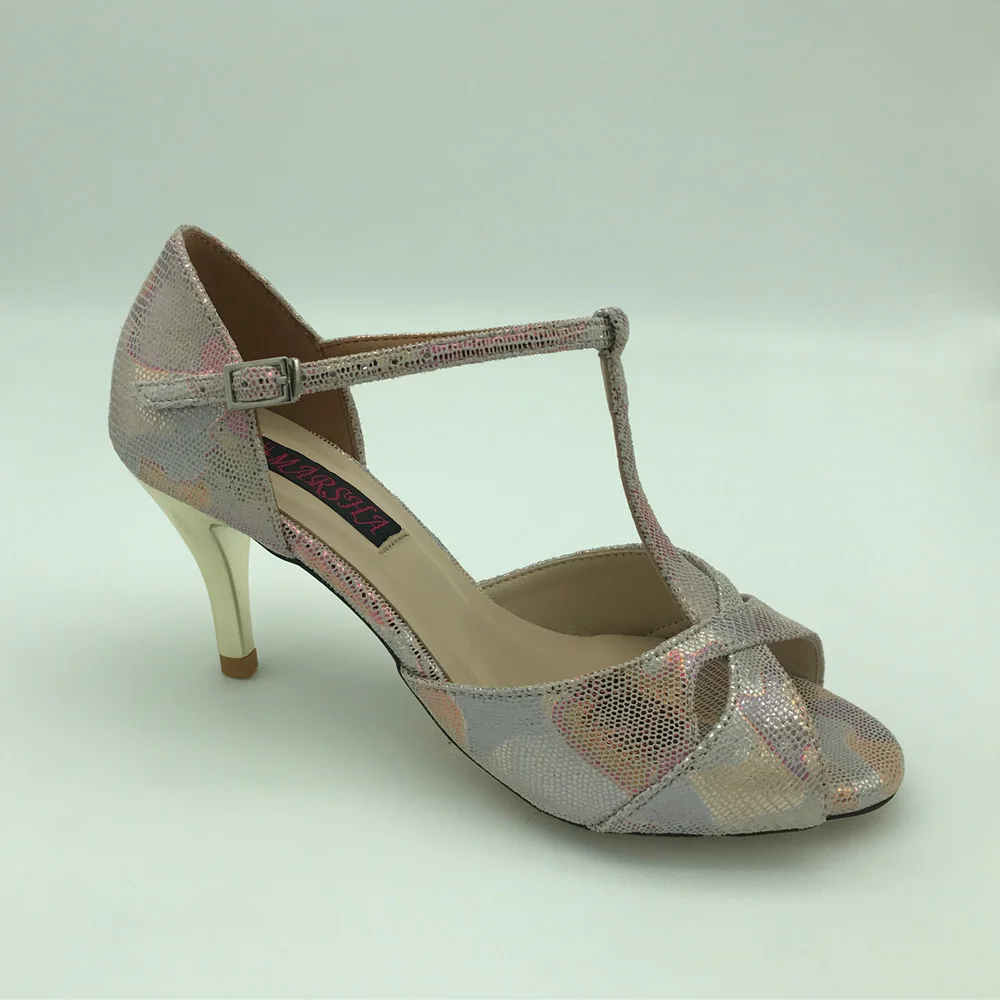 Новинка Пикантные танцевальные туфли в стиле Танго Свадебные Вечерние женские