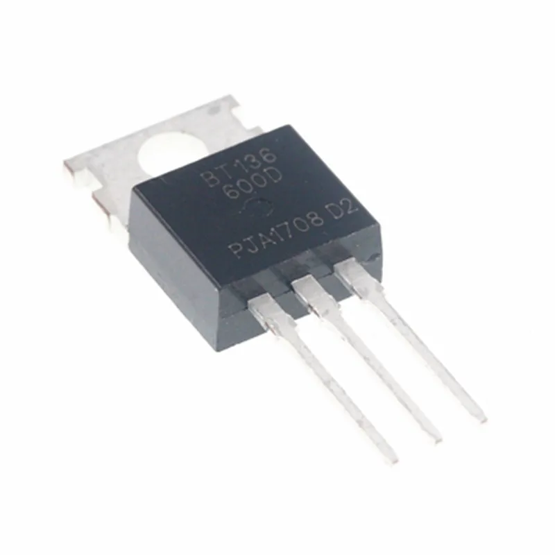 

10pcs BT136-600D TO-220 BT136-600 TO220 Triacs Transistor