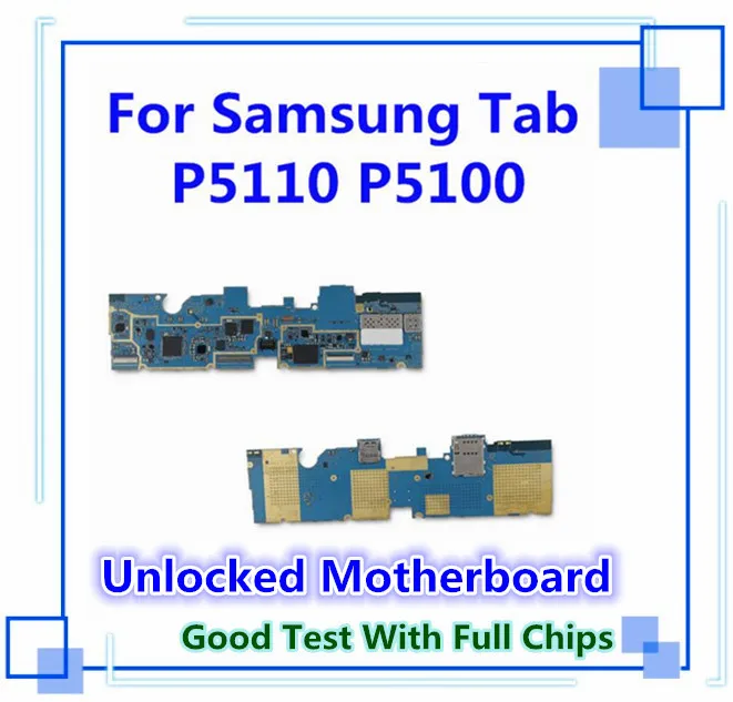 Оригинал для Samsung Galaxy Tab 2 P5110/P5100 материнская плата ed Android tab панель samsung