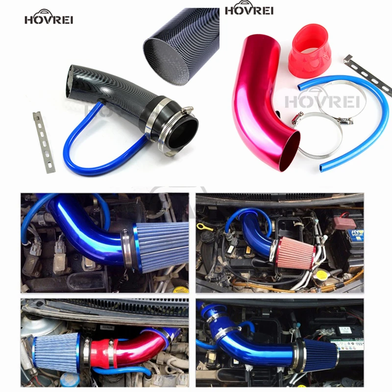 Универсальные 3-дюймовые 76 мм Воздухозаборники для автомобильного двигателя