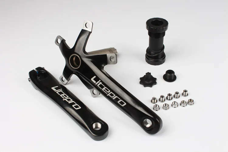 LP litepro Cogwheel левый и правый Кривошип Набор дорожный велосипед складной автомобиль