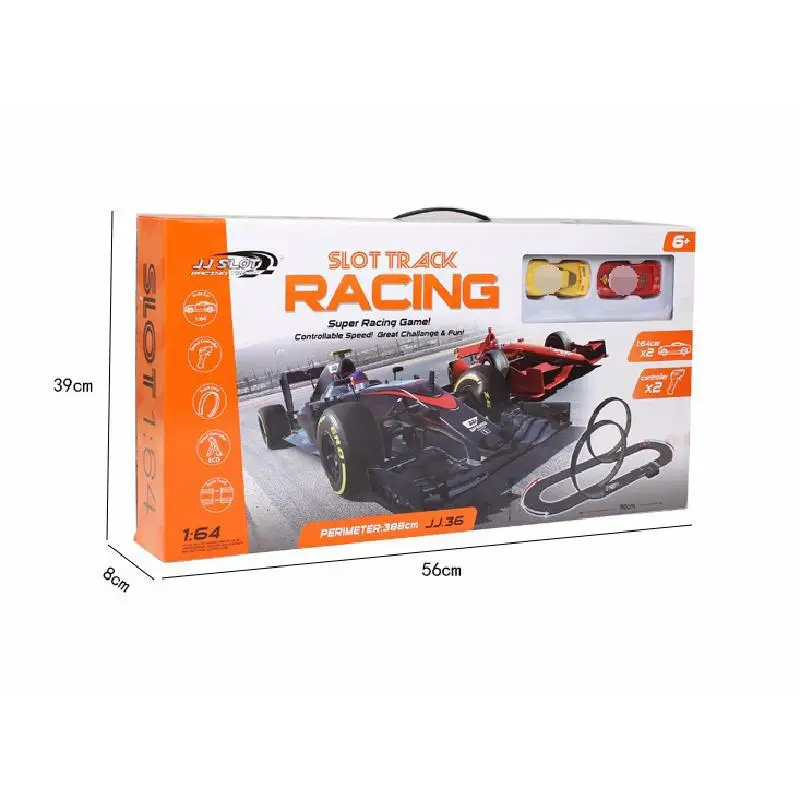 1:64 Электрический Железнодорожный трек автомобиль игрушка профессиональная