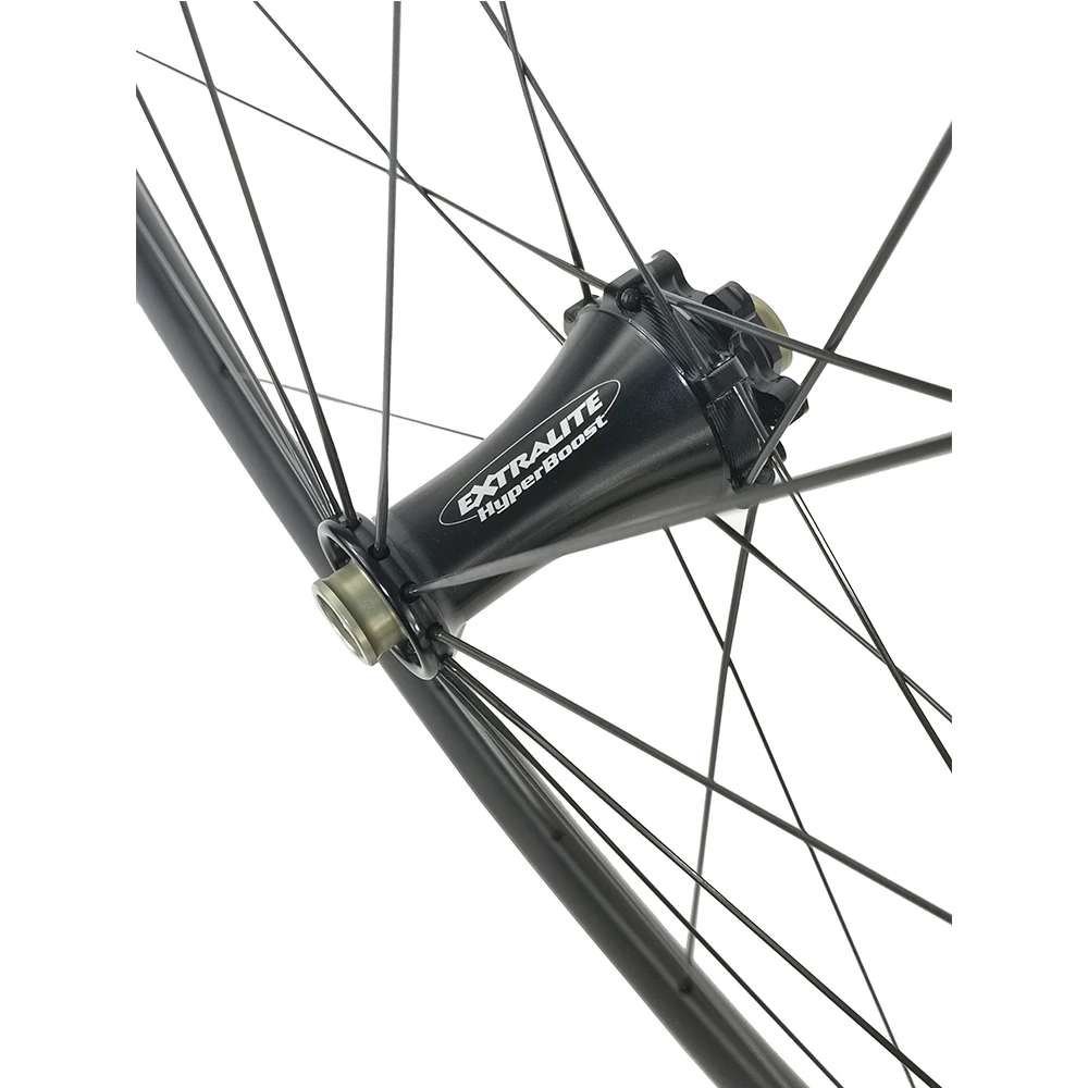Ультралегкий бескамерный диск 29er 1020g XC MTB BOOST карбоновые колеса 24x24 мм