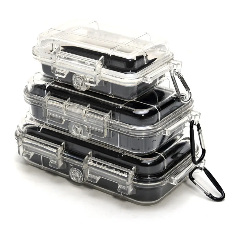 Waterproof Safety Case Shockproof Sealed ABS Plastic Outdoor Tools Dry Box Safety Equipment Dry Box Caja De Herramienta