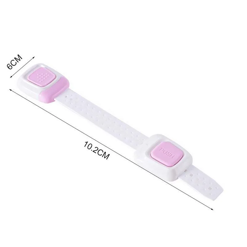 

Child Safety Lock Drawer Door Cabinet Refrigerator Cupboard Toilet Plastic Safety Locks Infant Baby Protection Products Gift