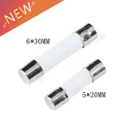 Керамический предохранитель, 10 шт., 5*20 мм, 5x20 мм, 250 В, 1A, 2A, 3a, 4A, 5A, 6A, 10A, 15A, 20A, трубка 6*30 мм, набор предохранители в ассортименте