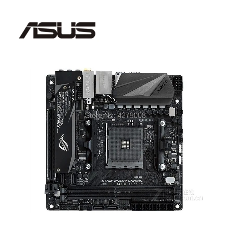 MINI-ITX Красивая материнская плата для ноутбука ASUS ROG STRIX B450-I игровой оригинальный