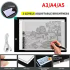 5V A3A4A5 планшет для рисования светодиодный светильник Pad Планшета алмазов картина защита глаз яркий копию доска Алмазная вышивка искусство акриловое волокно