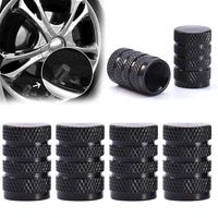 4 8 20 pcs black durable aluminium alloy dust cover wheel tire tyre rim valve stem caps auto replacement wheels tires parts