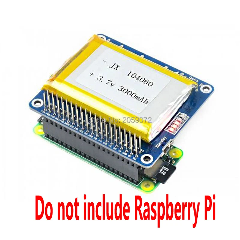 Крышка для литий полимерного аккумулятора Raspberry Pi выход 5 В быстрая зарядка Zero 3B