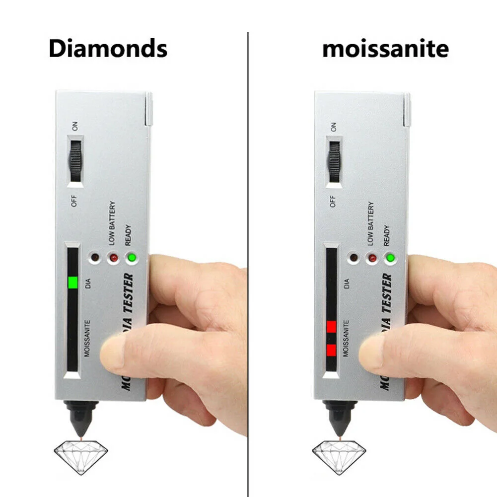 

Gem Detector Indicator Diamond Jade Jewelry LED Moissan Selector Tester
