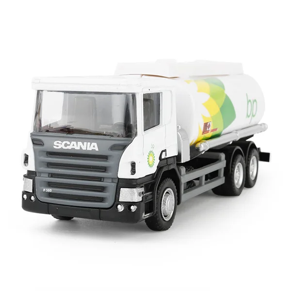 Die Cast Model Cars 9 Styles Oil Tanks And Trucks Small Size 15Cm Free Wheels Garbage Truck &amp Cement Courier car | Игрушки и хобби