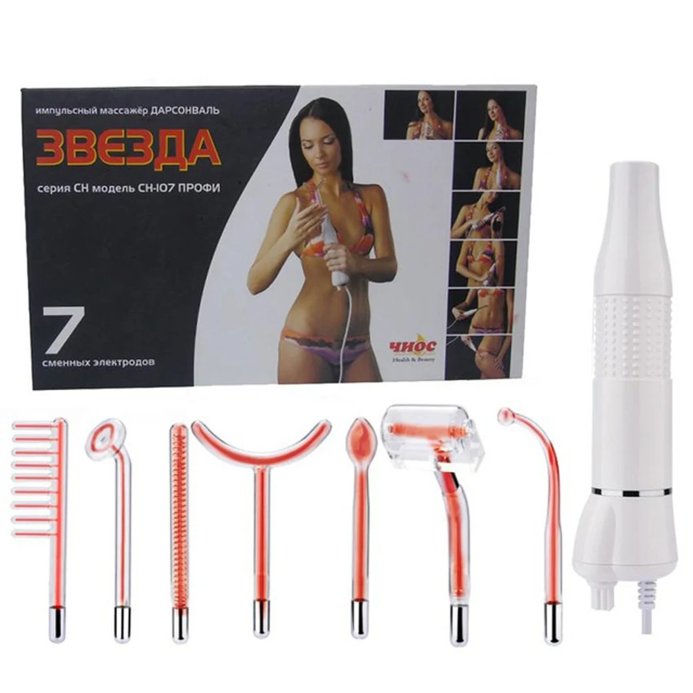 Высокочастотный аппарат для удаления пятен и акне на лице массажер ухода за