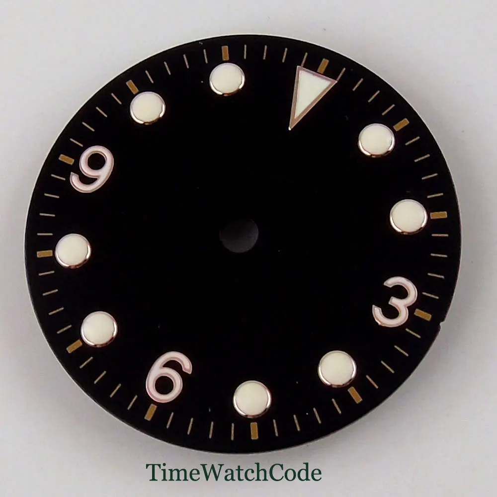 29 2 мм черный циферблат часы в виде снежинки руки запасные Запчасти подходит для