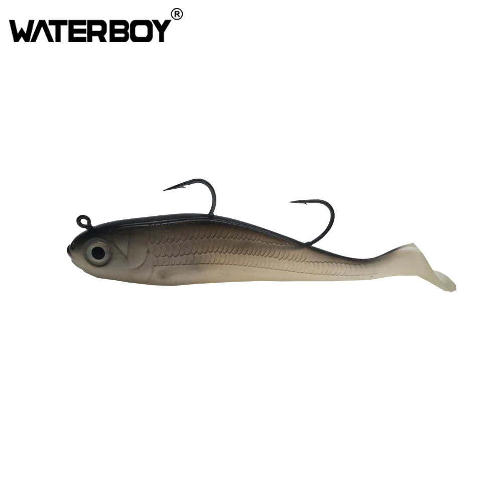 WATERBOY TW большая приманка Мягкая 20 см 170 г искусственная для плавания весло хвост